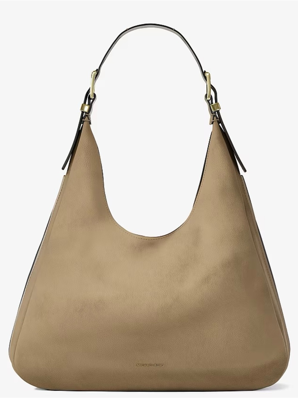 Authentic new with tags Michael Kors Large Nubuck Hobo Shoulder Bag